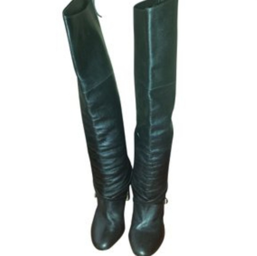 Dsquared2 tall leather boots